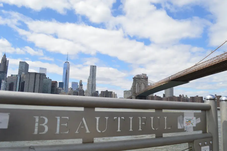beautiful in different languages with nyc skyline